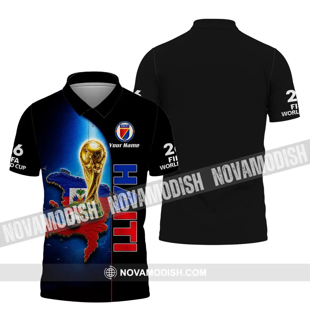 Unisex Shirt - Custom Haiti World Cup 2026 Shirt - Polo Shirt / S - T-shirt
