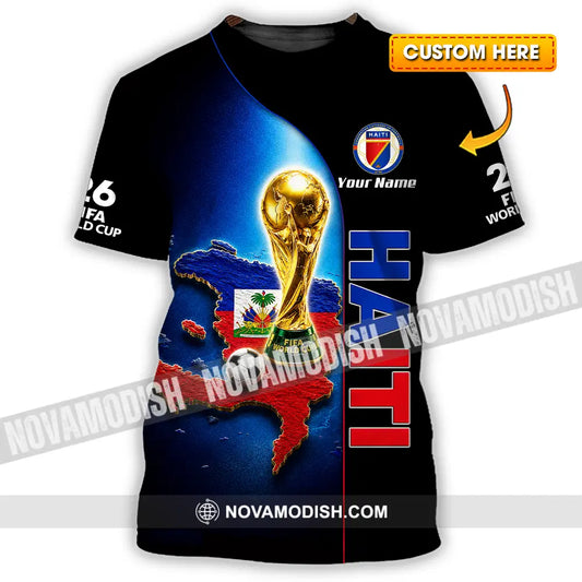 Unisex Shirt - Custom Haiti World Cup 2026 Shirt - T-shirt