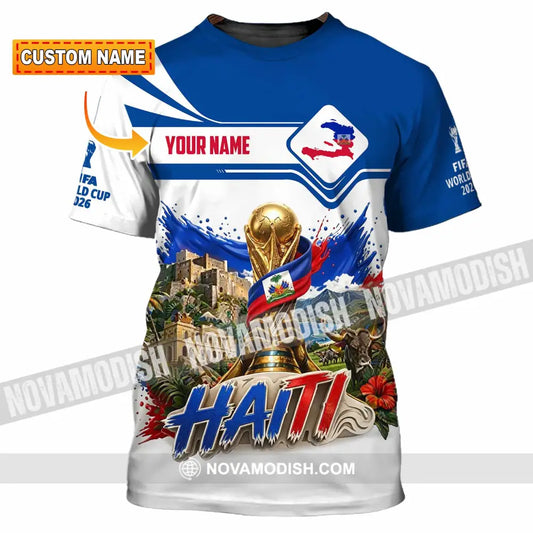 Unisex Shirt - Custom Haiti World Cup 2026 Shirt - T-shirt