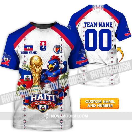 Unisex Shirt - Custom Haiti World Cup 2026 Shirt - T-shirt