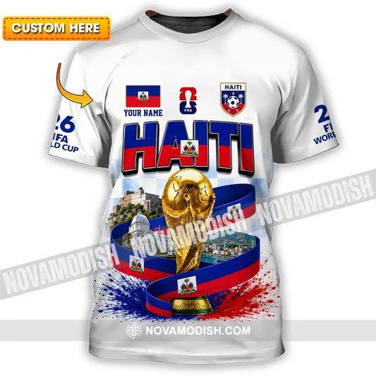 Unisex Shirt - Custom Haiti World Cup 2026 Shirt - T-shirt
