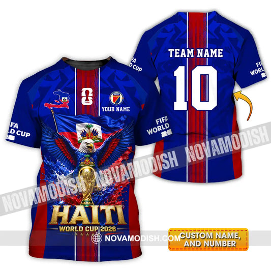 Unisex Shirt - Custom Haiti World Cup 2026 Shirt - T-shirt