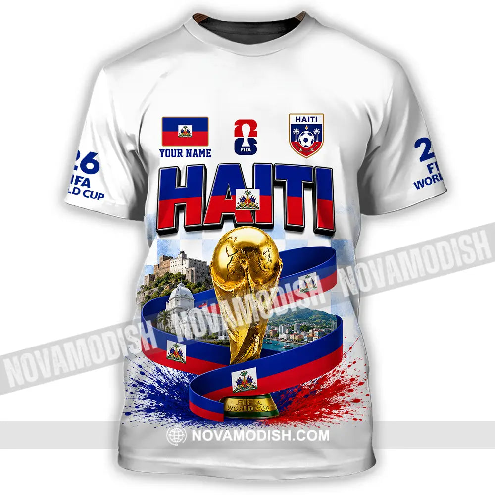 Unisex Shirt - Custom Haiti World Cup 2026 Shirt - T-Shirt / S - T-shirt