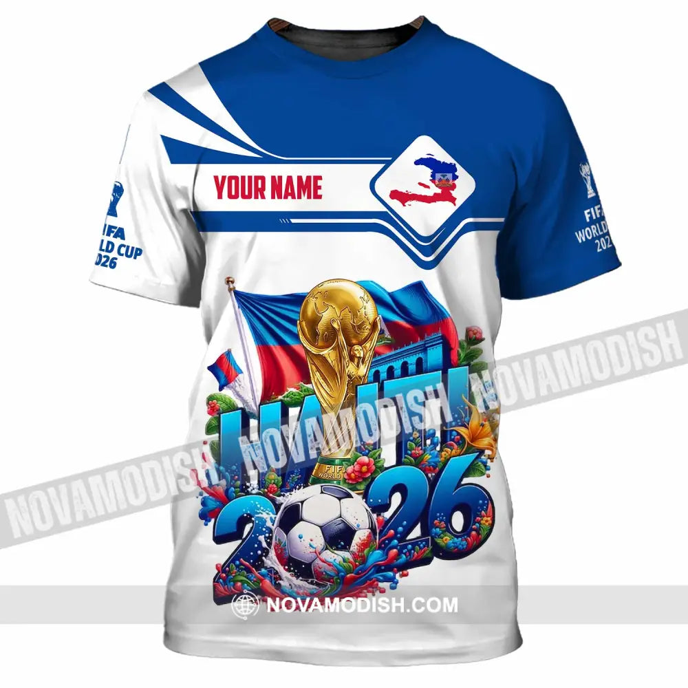 Unisex Shirt - Custom Haiti World Cup 2026 Shirt - T-Shirt / S - T-shirt