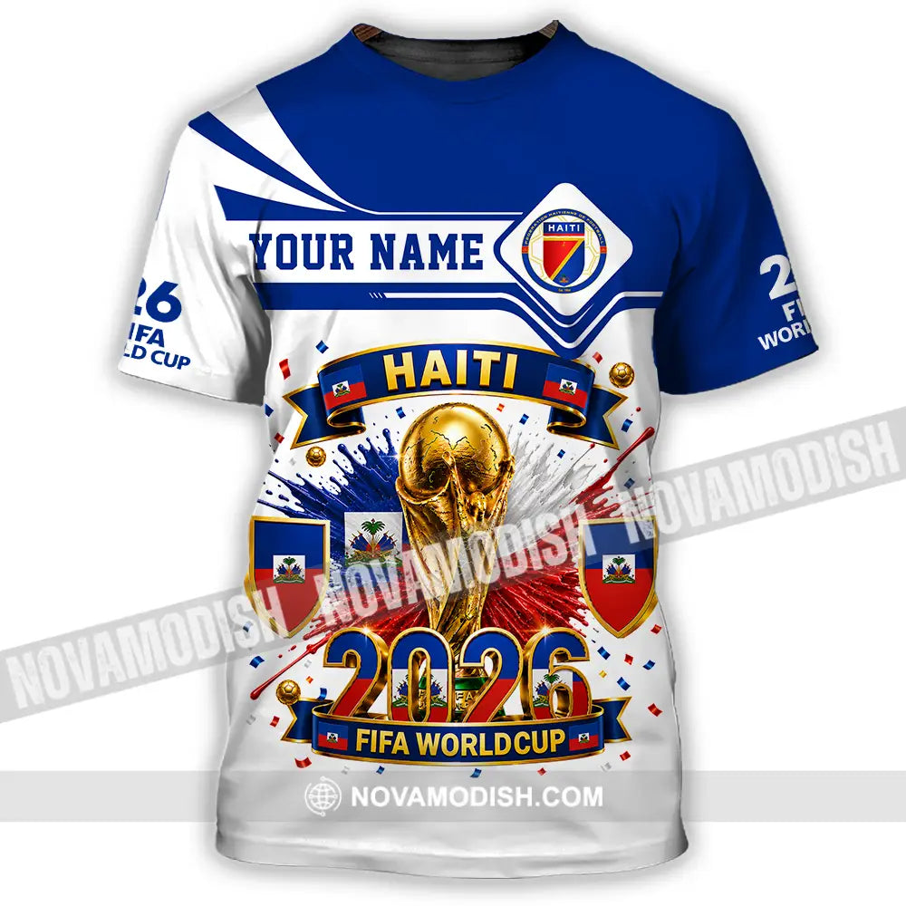 Unisex Shirt - Custom Haiti World Cup 2026 Shirt - T-Shirt / S - T-shirt