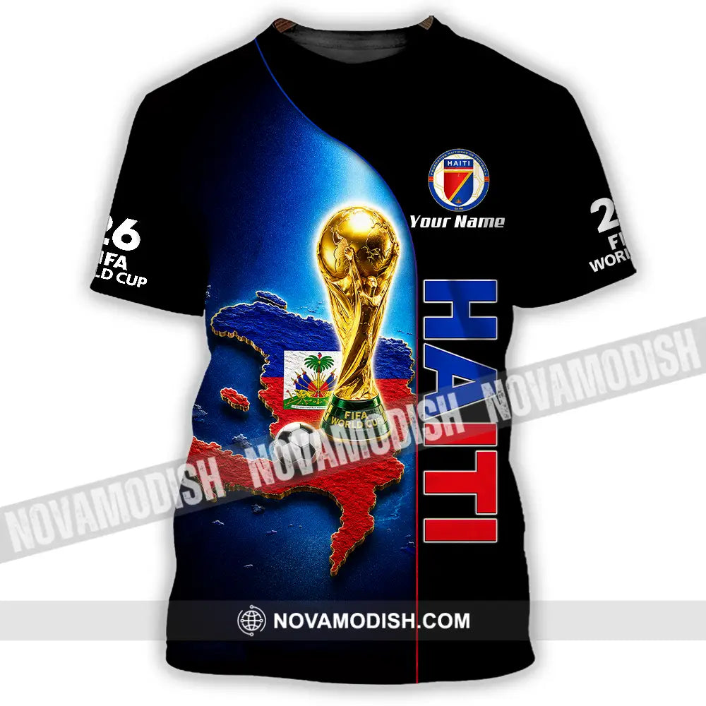Unisex Shirt - Custom Haiti World Cup 2026 Shirt - T-Shirt / S - T-shirt