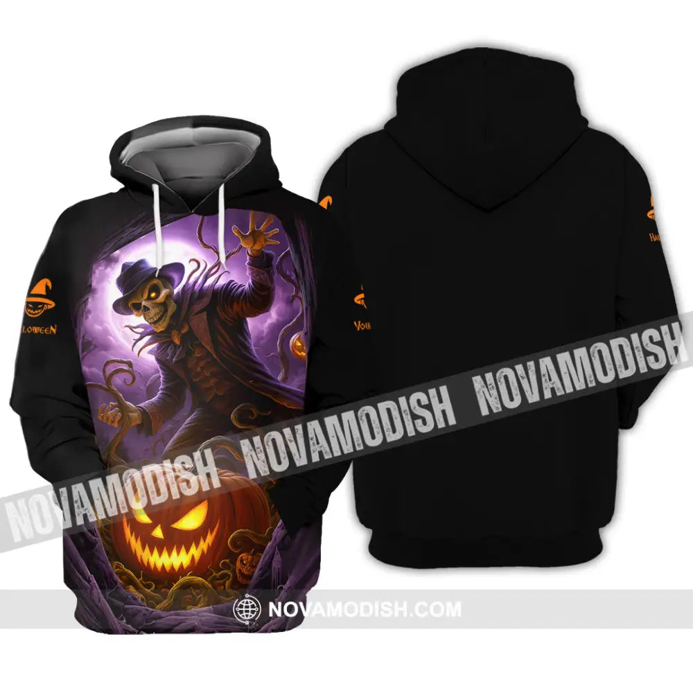 Unisex Shirt - Custom Halloween Design Shirt Hoodie / S T-shirt