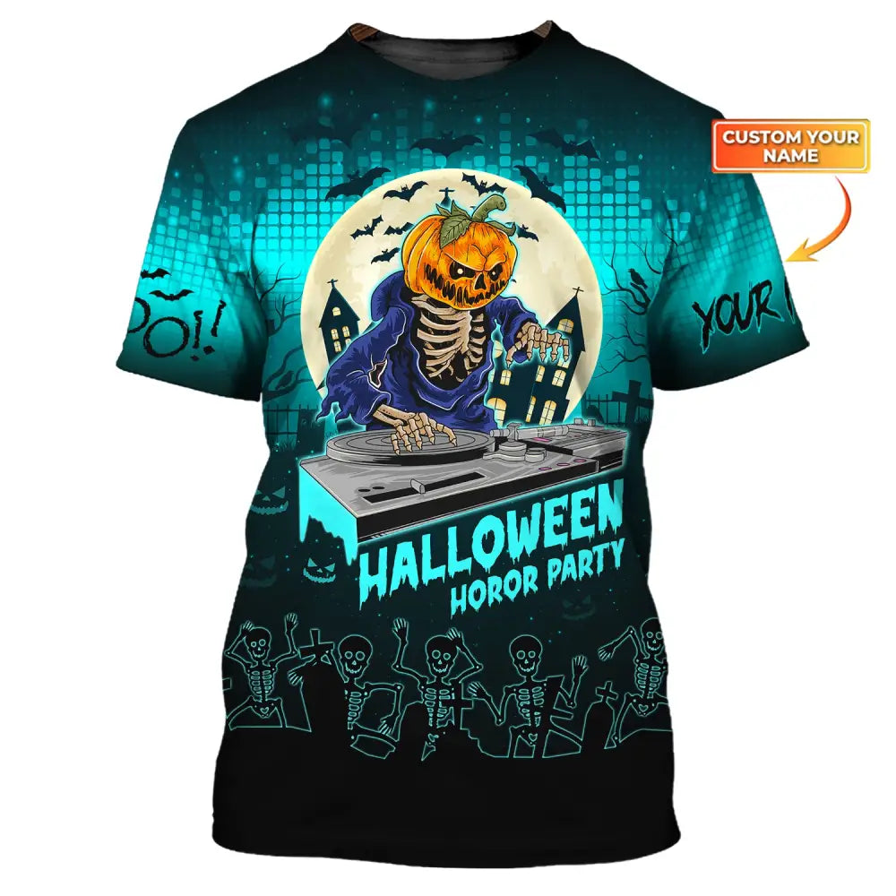 Unisex Shirt Custom Halloween Hoodie For T-Shirt / S
