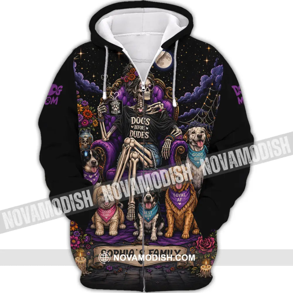 Unisex Shirt - Custom Halloween Shirt - Zipper Hoodie / S - T-shirt