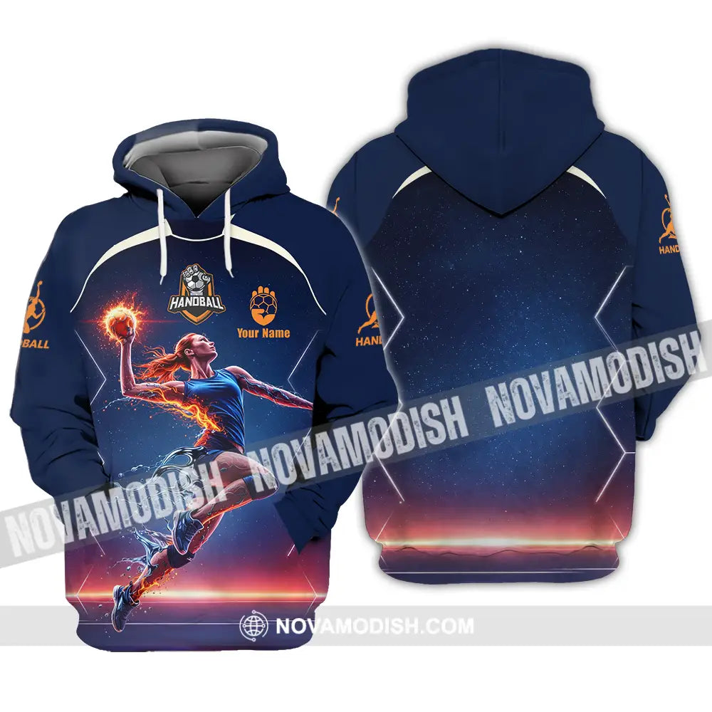 Unisex Shirt - Custom Handball 3D Shirt - Hoodie / S - T-shirt