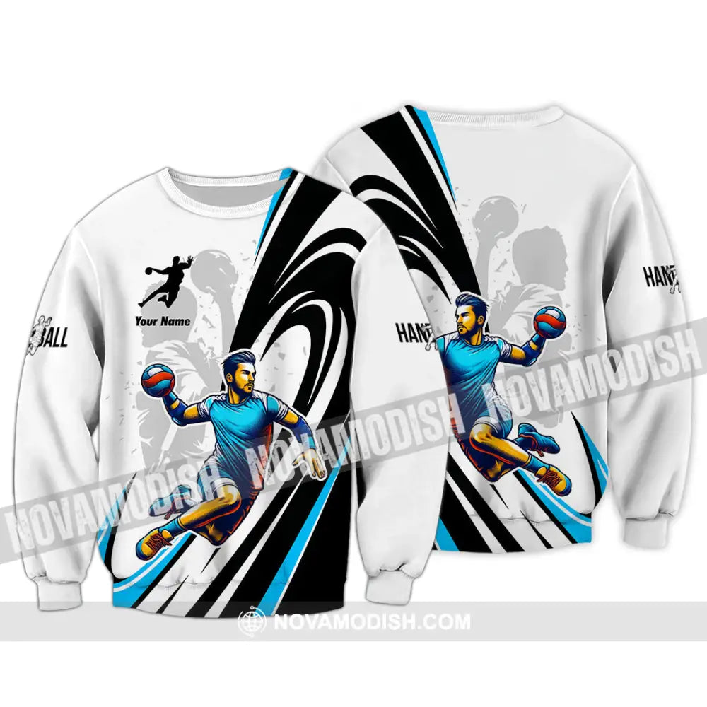Unisex Shirt - Custom Handball Shirt Long Sleeve / S T-shirt