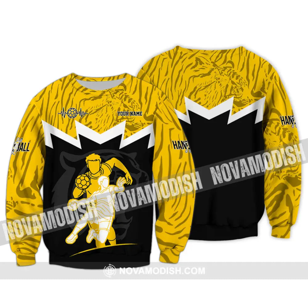 Unisex Shirt - Custom Handball Shirt Long Sleeve / S T-shirt