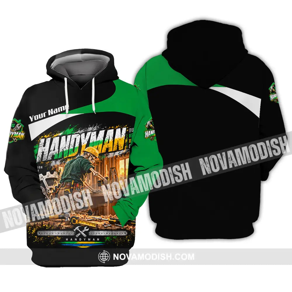 Unisex Shirt - Custom Handyman Shirt - Hoodie / S - T-shirt