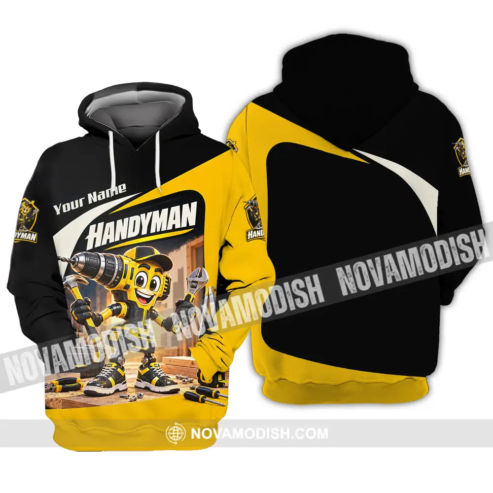 Unisex Shirt - Custom Handyman Shirt - Hoodie / S - T-shirt