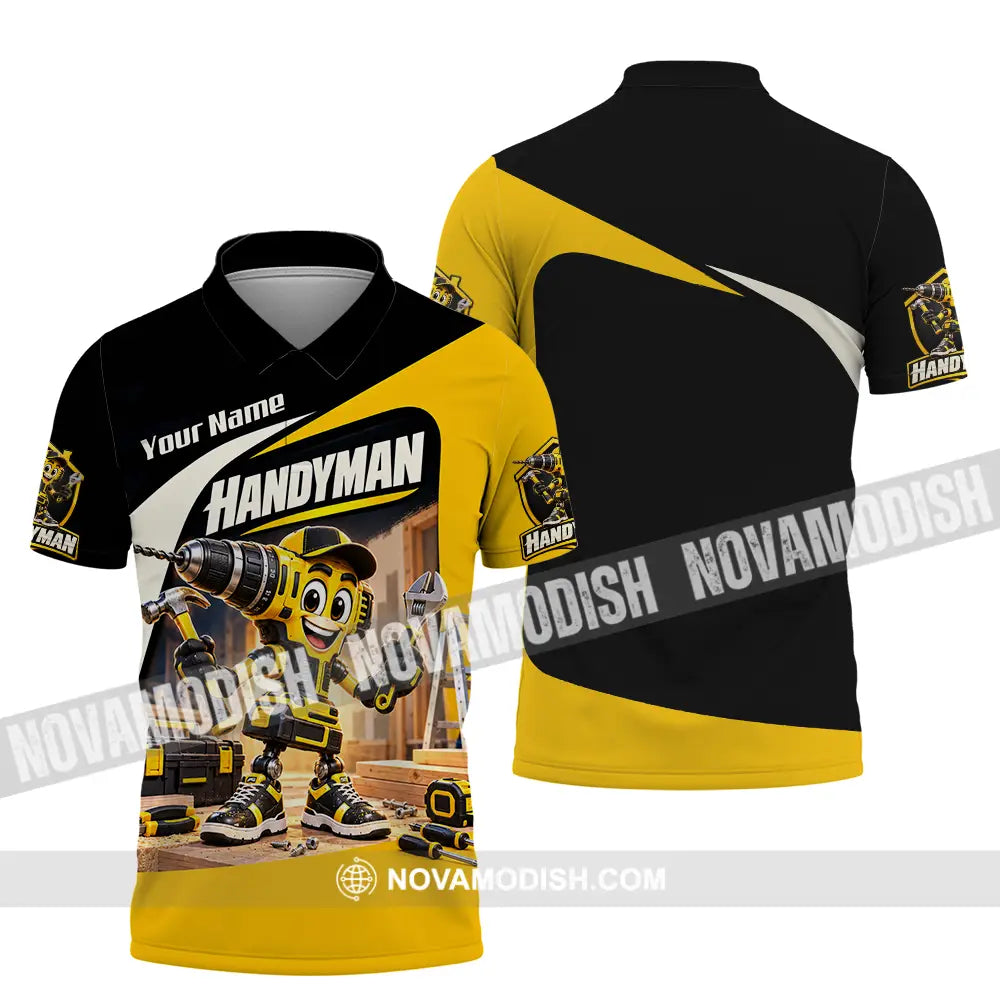 Unisex Shirt - Custom Handyman Shirt - Polo Shirt / S - T-shirt