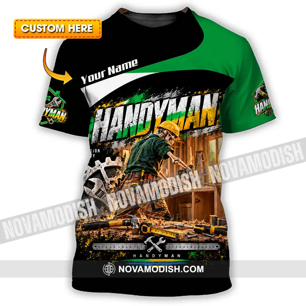 Unisex Shirt - Custom Handyman Shirt - T-shirt