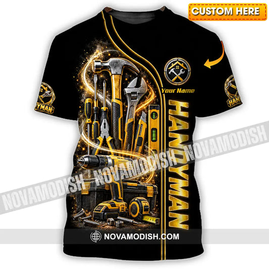 Unisex Shirt - Custom Handyman Shirt - T-shirt