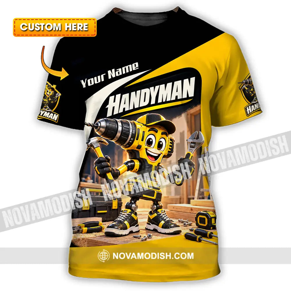 Unisex Shirt - Custom Handyman Shirt - T-shirt