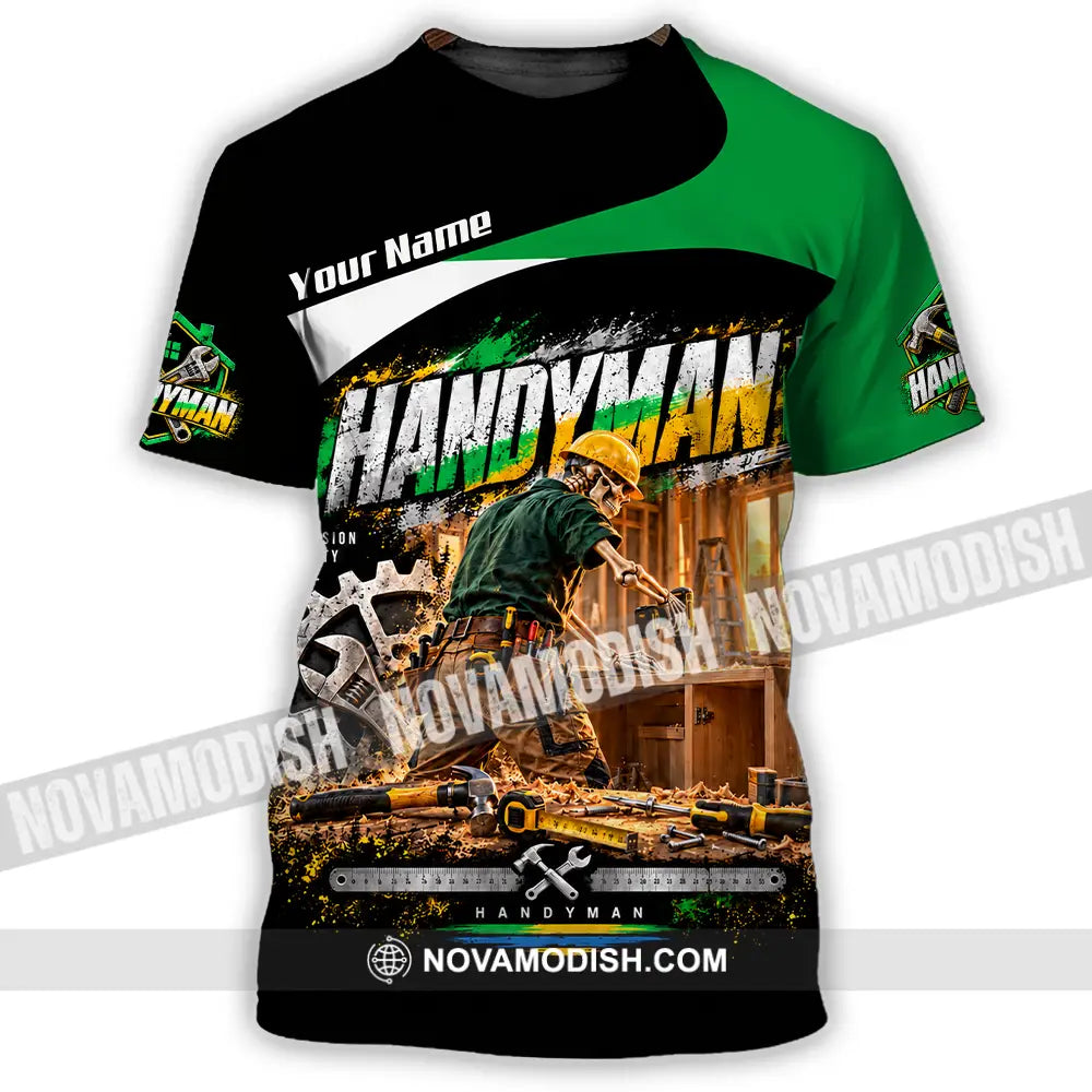 Unisex Shirt - Custom Handyman Shirt - T-Shirt / S - T-shirt