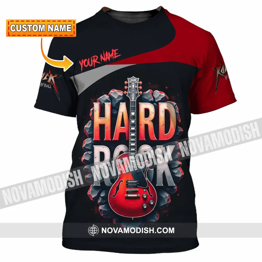 Unisex Shirt - Custom Hard Rock 3D Shirt T-shirt
