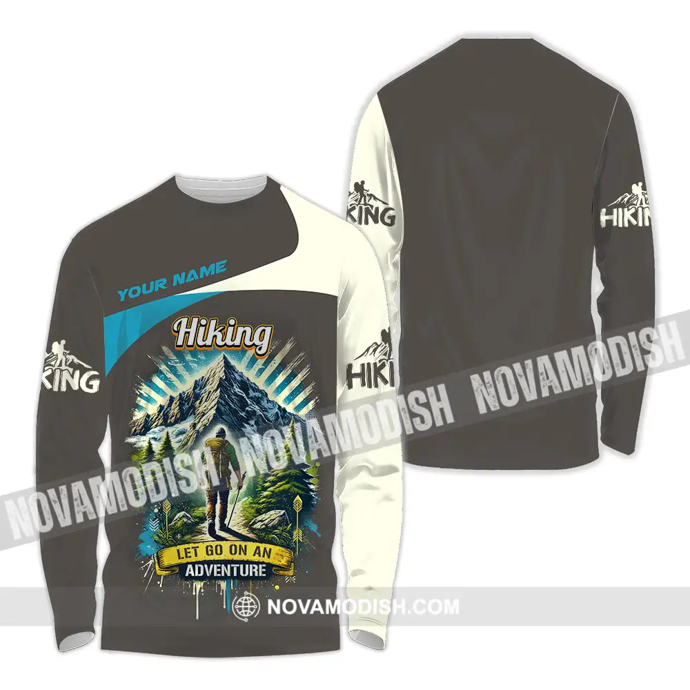 Unisex Shirt - Custom Hiking 3D Shirt - Long Sleeve Shirt / S - T-shirt
