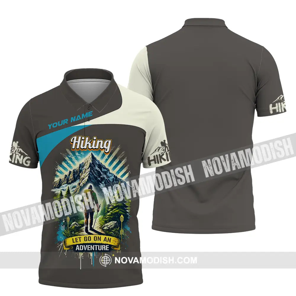 Unisex Shirt - Custom Hiking 3D Shirt - Polo Shirt / S - T-shirt