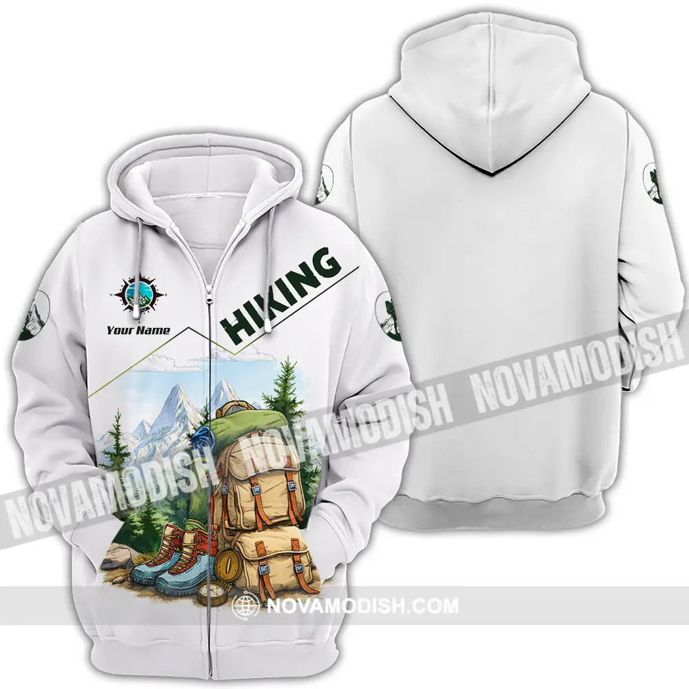 Unisex Shirt - Custom Hiking 3D Shirt Zipper Hoodie / S T-shirt