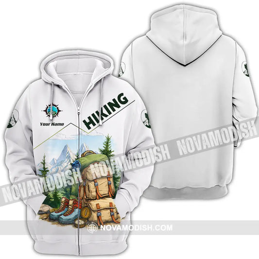 Unisex Shirt - Custom Hiking 3D Shirt Zipper Hoodie / S T-shirt
