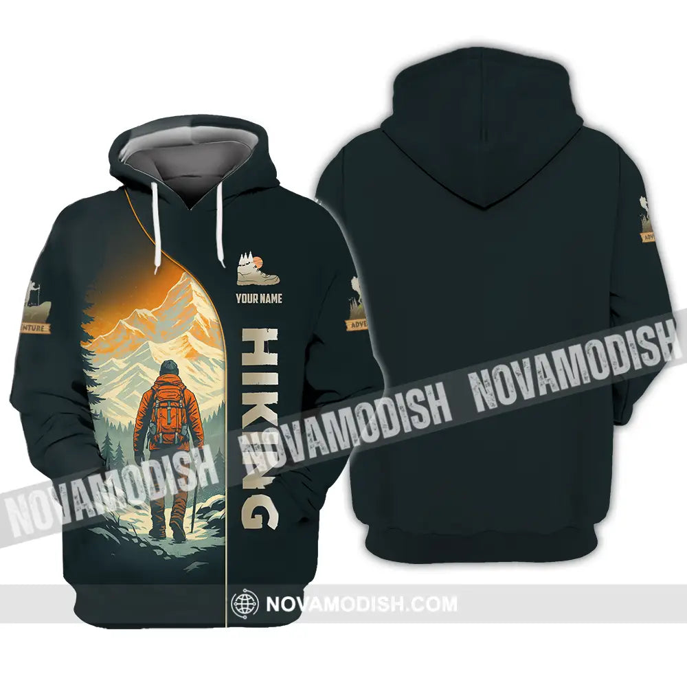 Unisex Shirt - Custom Hiking Shirt Hoodie / S T-shirt