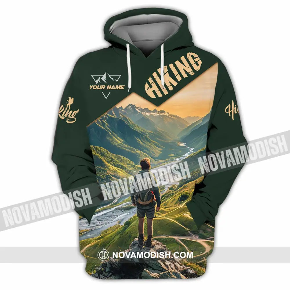 Unisex Shirt - Custom Hiking Shirt Hoodie / S T-shirt