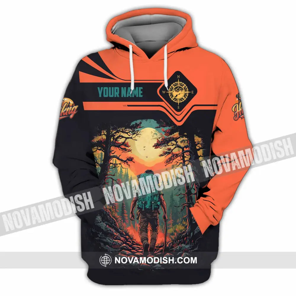 Unisex Shirt - Custom Hiking Shirt Hoodie / S T-shirt