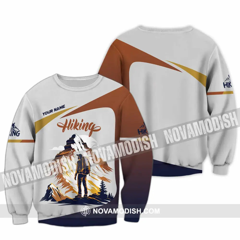 Unisex Shirt - Custom Hiking Shirt Long Sleeve / S T-shirt