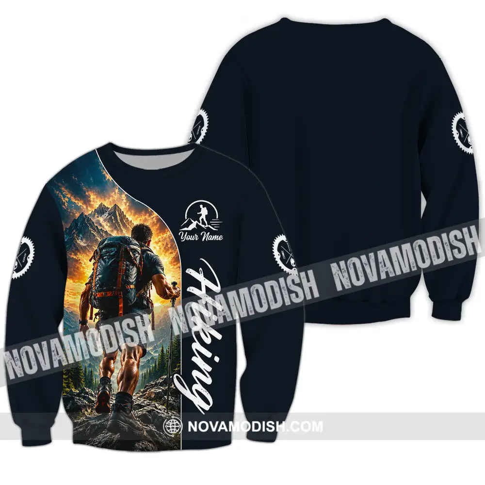 Unisex Shirt - Custom Hiking Shirt - Long Sleeve / S - T-shirt