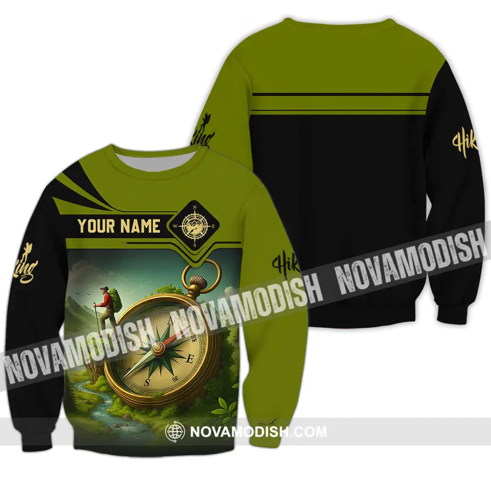 Unisex Shirt - Custom Hiking Lover Shirt Long Sleeve / S T-shirt