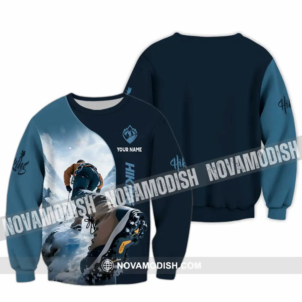 Unisex Shirt - Custom Hiking Lover Shirt Long Sleeve / S T-shirt