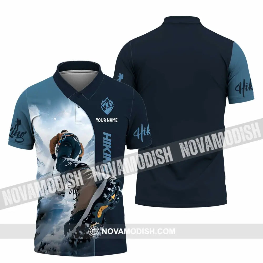 Unisex Shirt - Custom Hiking Lover Shirt Polo Shirt / S T-shirt