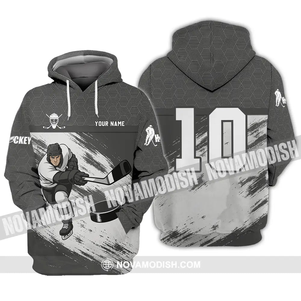 Unisex Shirt - Custom Hockey Shirt Hoodie / S T-shirt