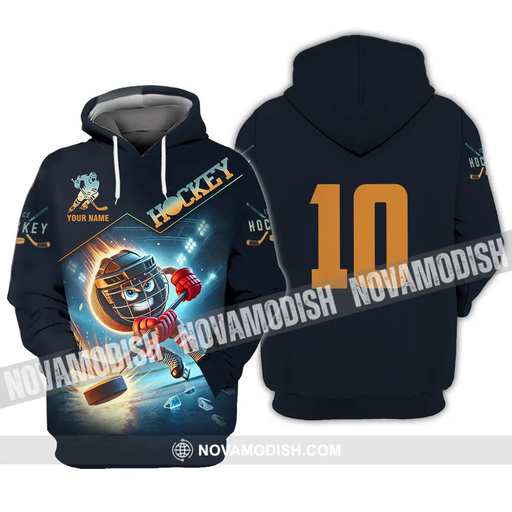 Unisex Shirt - Custom Hockey Shirt Hoodie / S T-shirt
