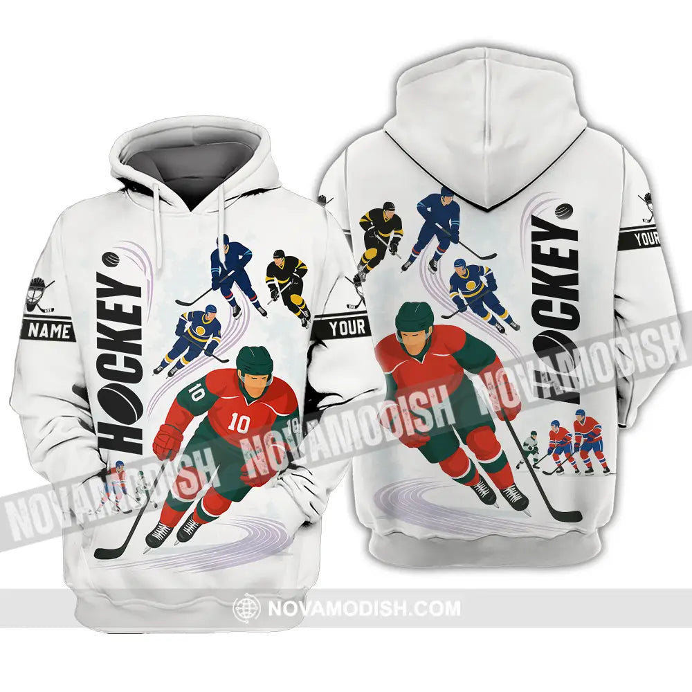 Unisex Shirt - Custom Hockey Shirt Hoodie / S T-shirt
