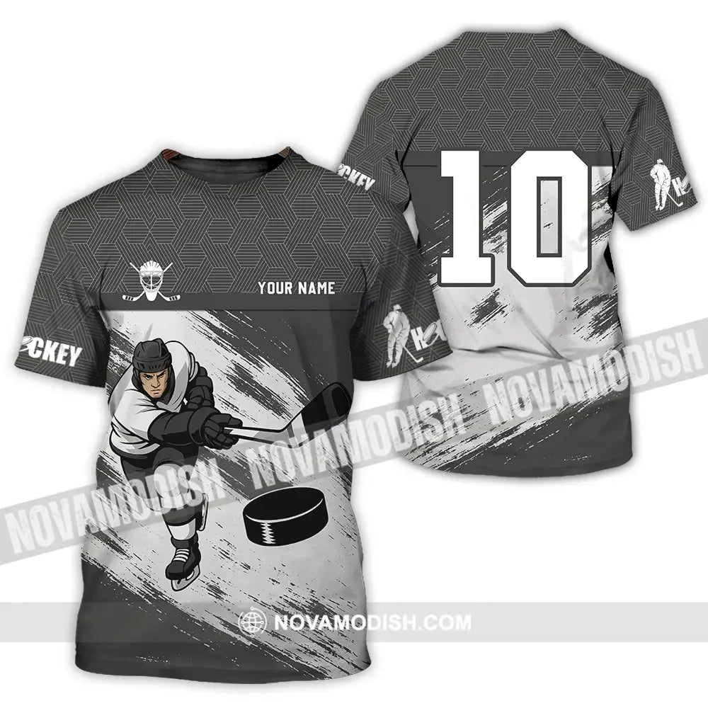 Unisex Shirt - Custom Hockey Shirt T-Shirt / S T-shirt