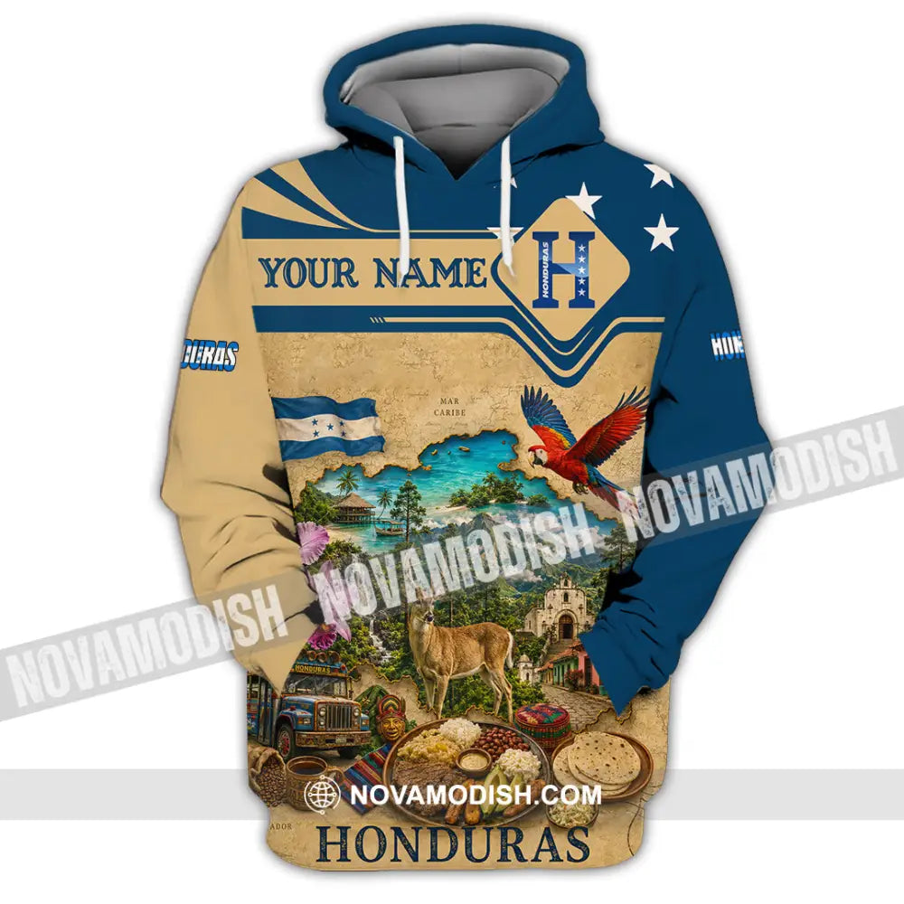 Unisex Shirt - Custom Honduras Shirt - Hoodie / S - T-shirt