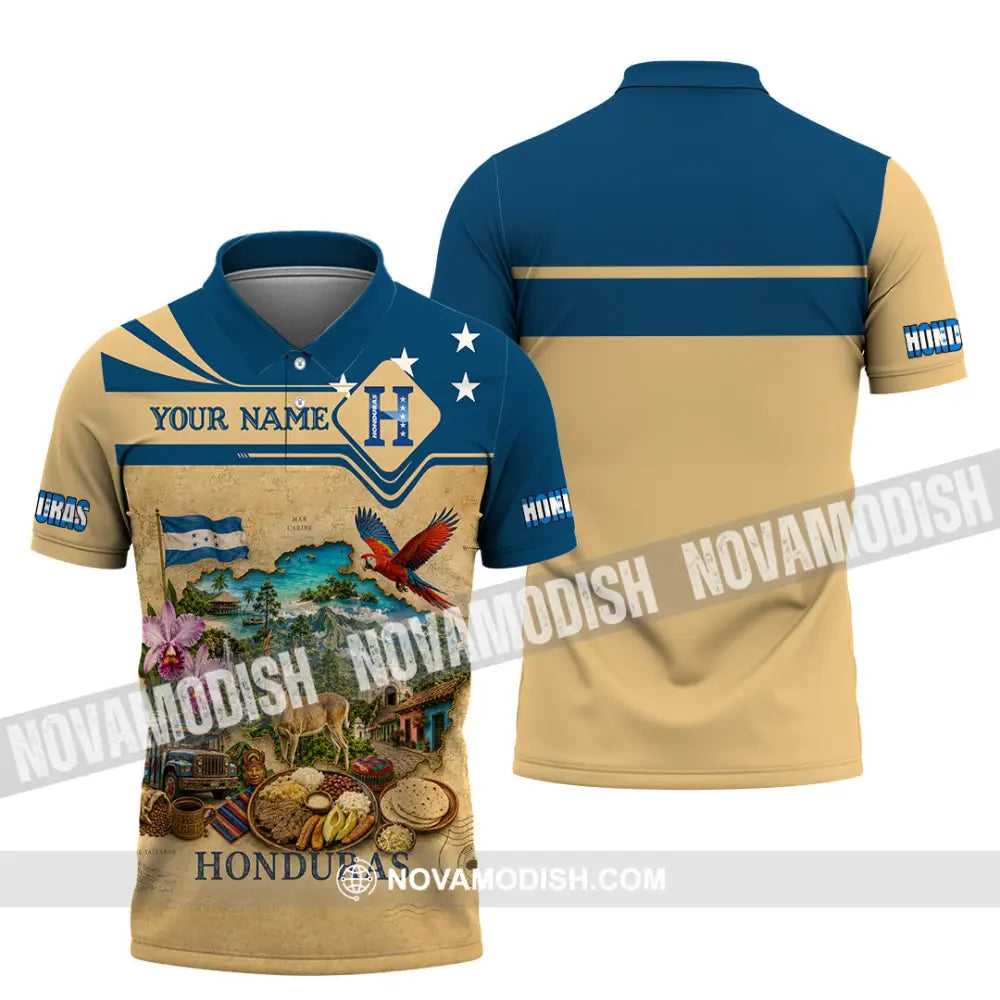 Unisex Shirt - Custom Honduras Shirt - Polo Shirt / S - T-shirt