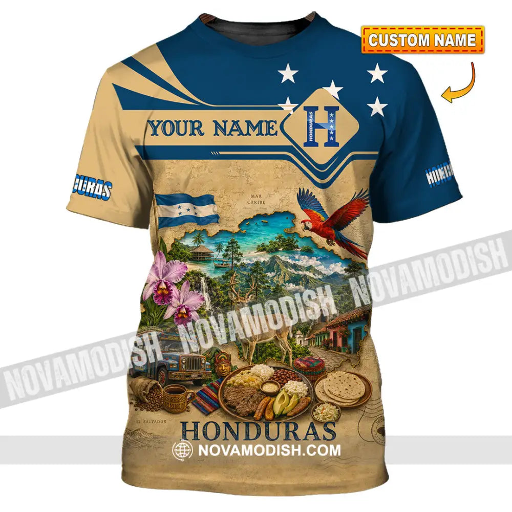 Unisex Shirt - Custom Honduras Shirt - T-shirt