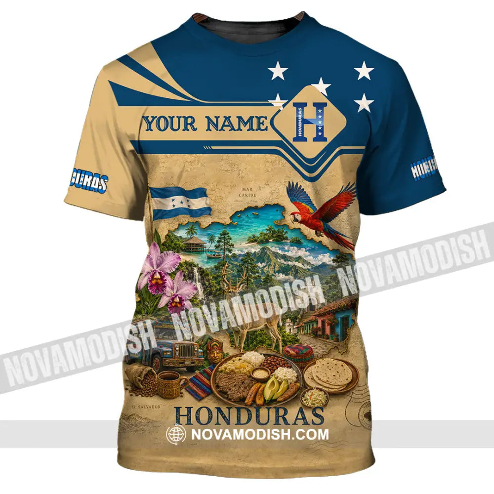 Unisex Shirt - Custom Honduras Shirt - T-Shirt / S - T-shirt