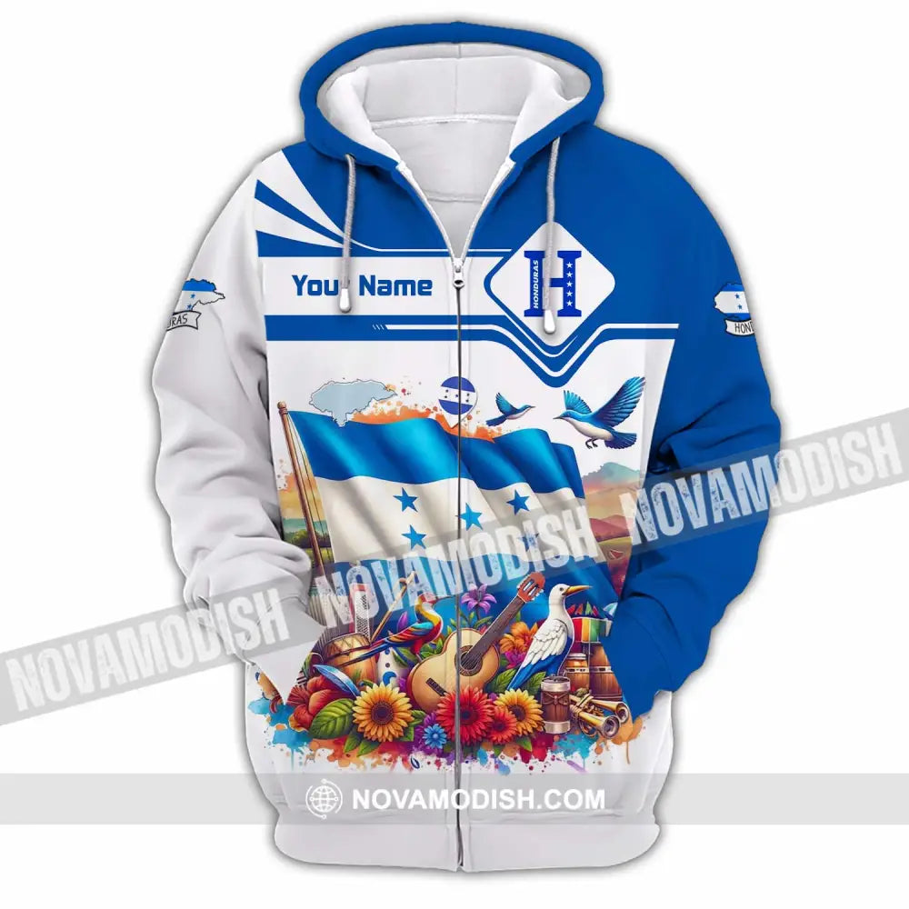 Unisex Shirt - Custom Honduras Shirt - Zipper Hoodie / S - T-shirt