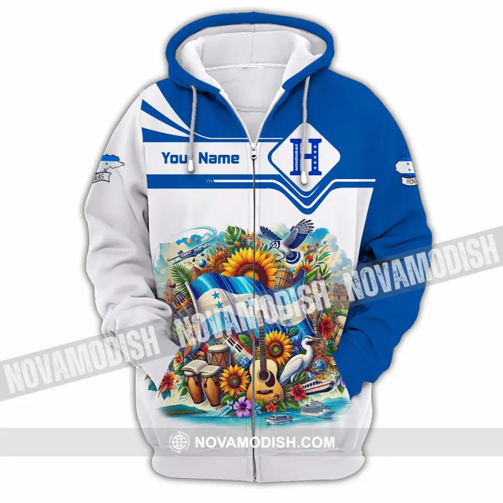 Unisex Shirt - Custom Honduras Shirt - Zipper Hoodie / S - T-shirt
