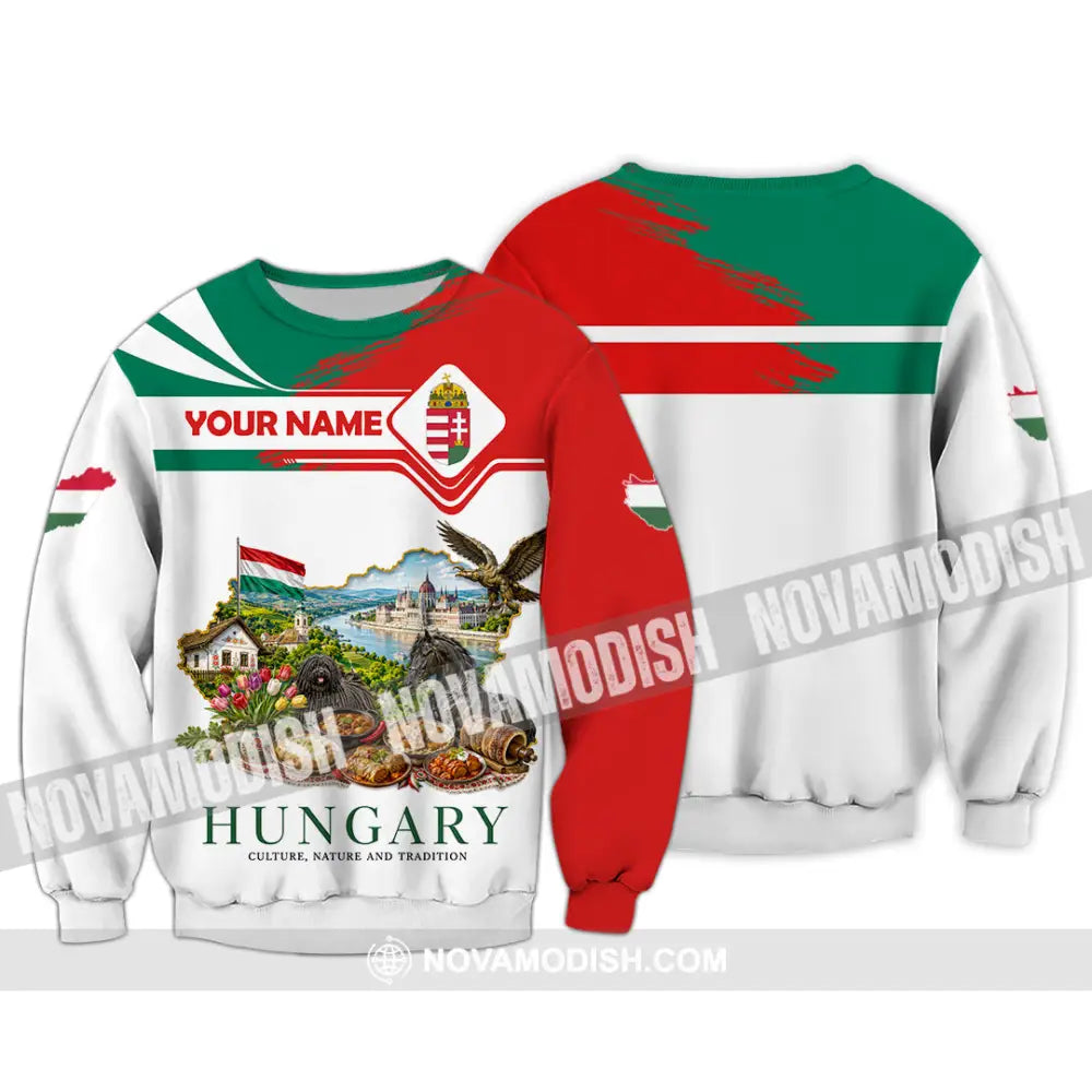 Unisex Shirt - Custom Hungary Shirt - Long Sleeve / S - T-shirt