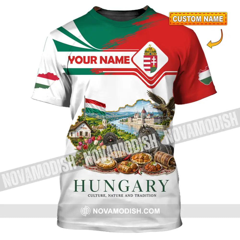 Unisex Shirt - Custom Hungary Shirt - T-shirt