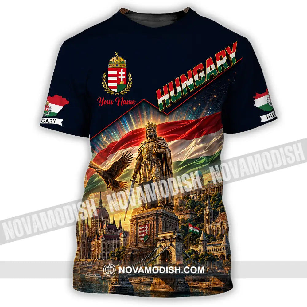 Unisex Shirt - Custom Hungary Shirt - T-Shirt / S - T-shirt