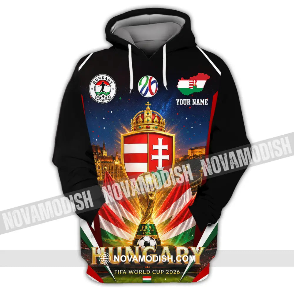 Unisex Shirt - Custom Hungary World Cup 2026 Shirt - Hoodie / S - T-shirt
